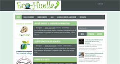 Desktop Screenshot of eco-huella.com